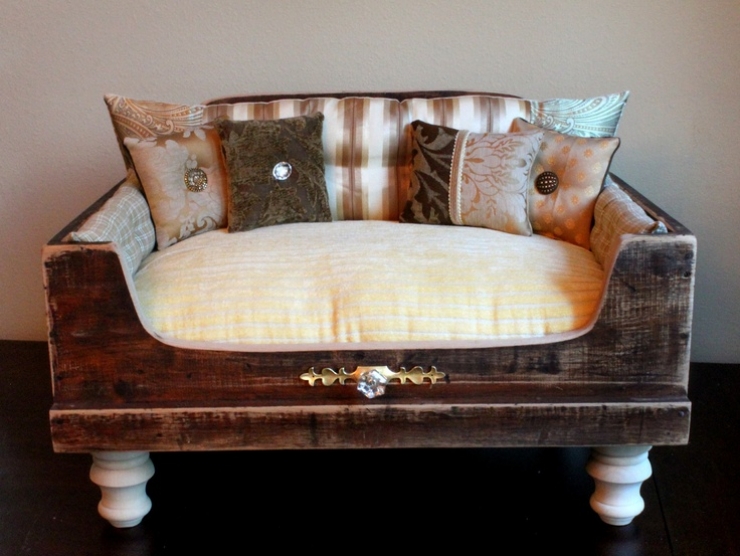 Illustration de l'article : 36 id&eacute;es incroyables de Lits pour animaux! Entre recyclage et d&eacute;tournements d'objets!