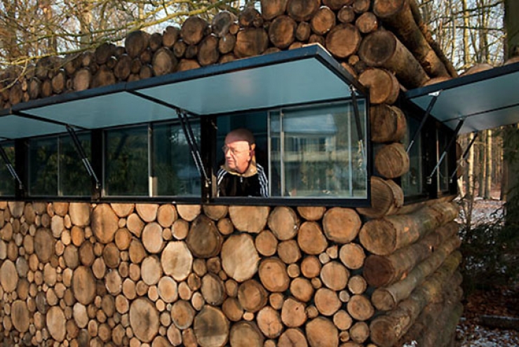 Illustration de l'article : On croirait voir une simple pile de bois,  mais quand on s'approche c'est hallucinant!