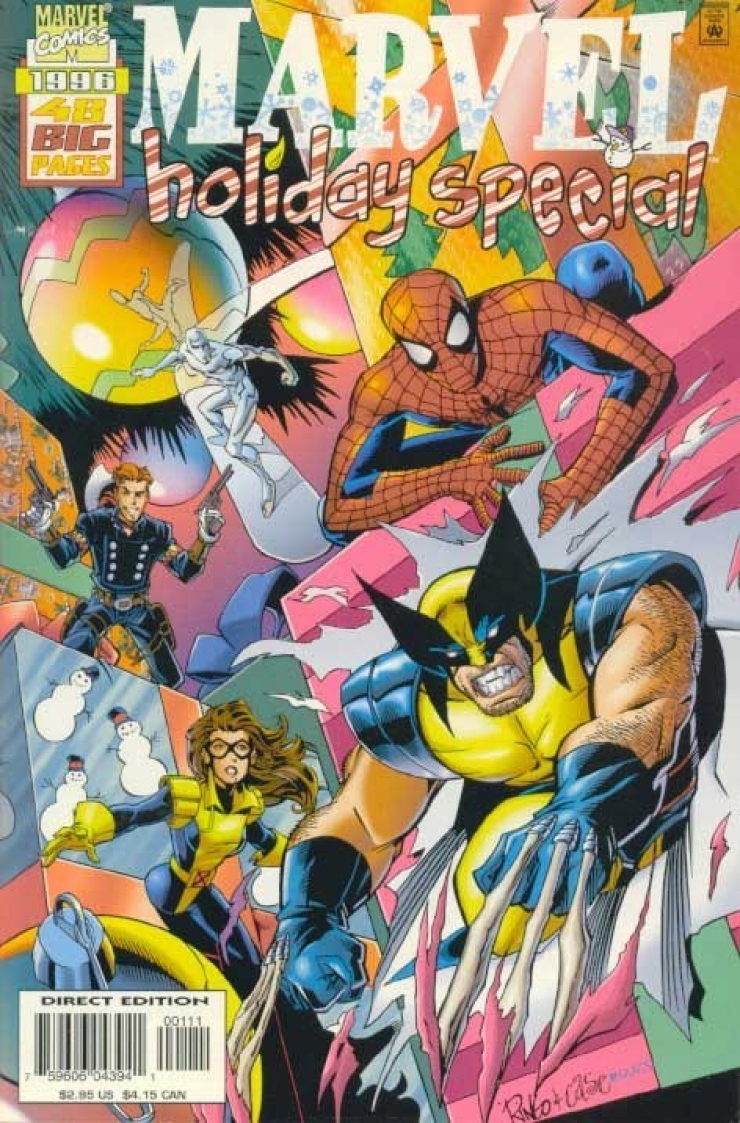 Illustration de l'article : Quand les héros de comic books fêtent Noël (19 photos)