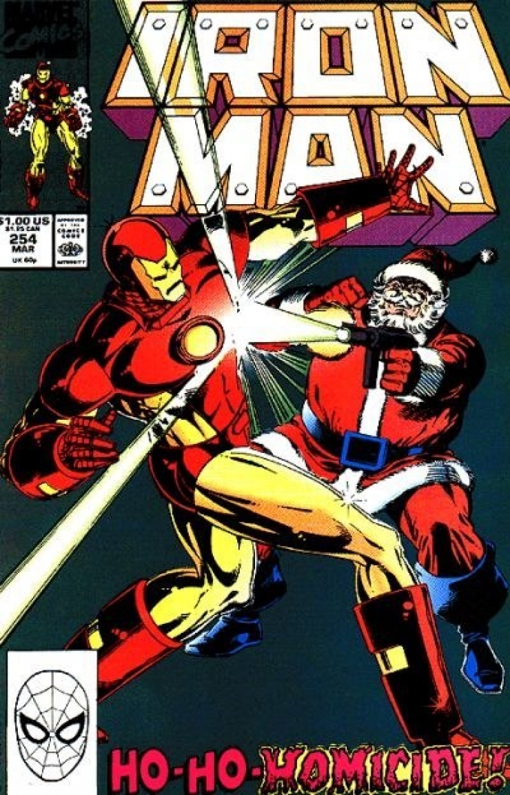 Illustration de l'article : Quand les héros de comic books fêtent Noël (19 photos)