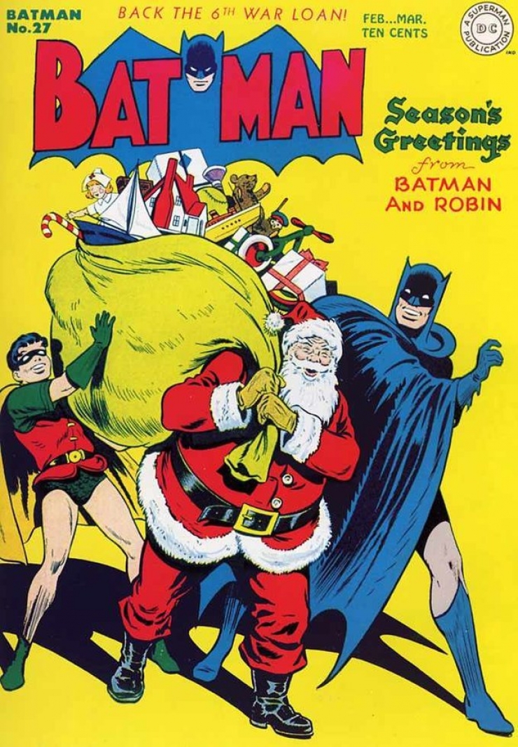 Illustration de l'article : Quand les héros de comic books fêtent Noël (19 photos)