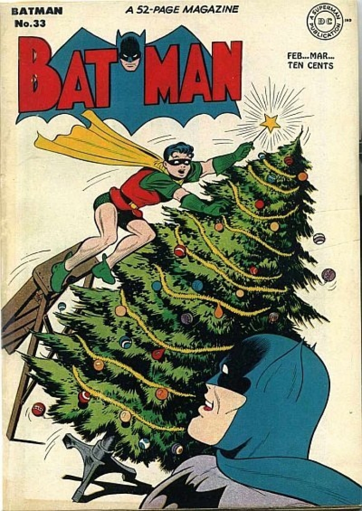 Illustration de l'article : Quand les héros de comic books fêtent Noël (19 photos)