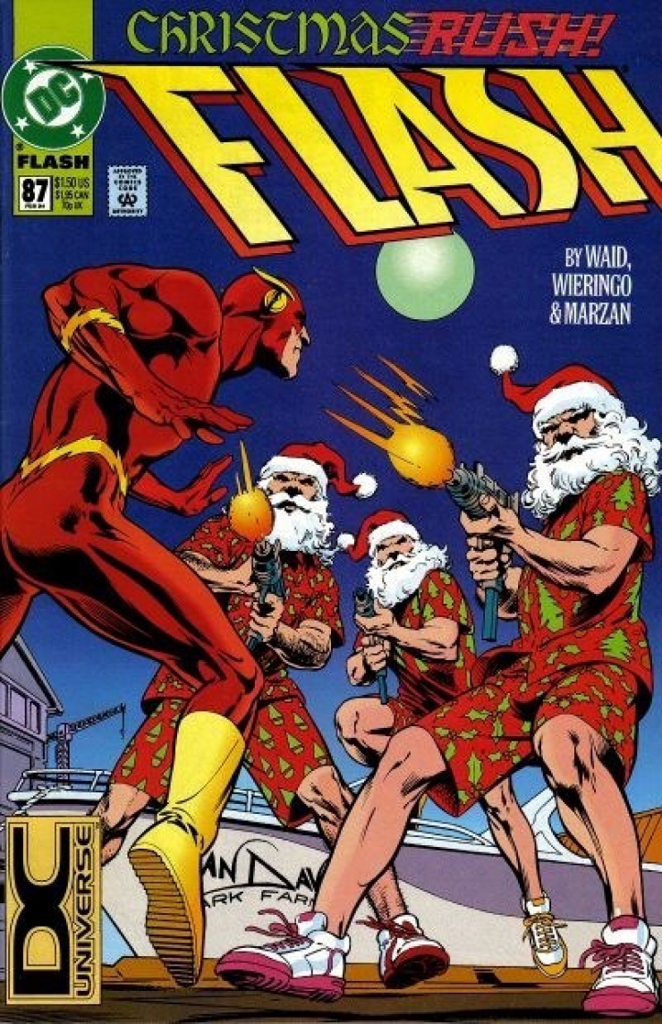 Illustration de l'article : Quand les héros de comic books fêtent Noël (19 photos)