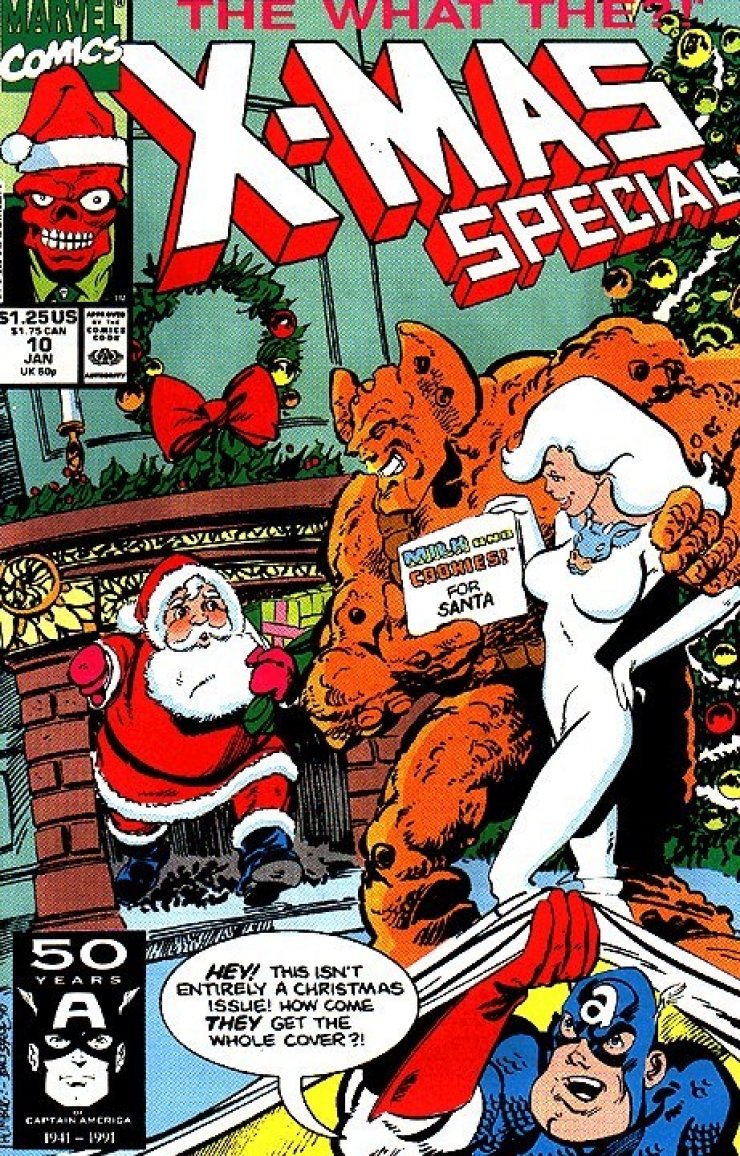 Illustration de l'article : Quand les héros de comic books fêtent Noël (19 photos)