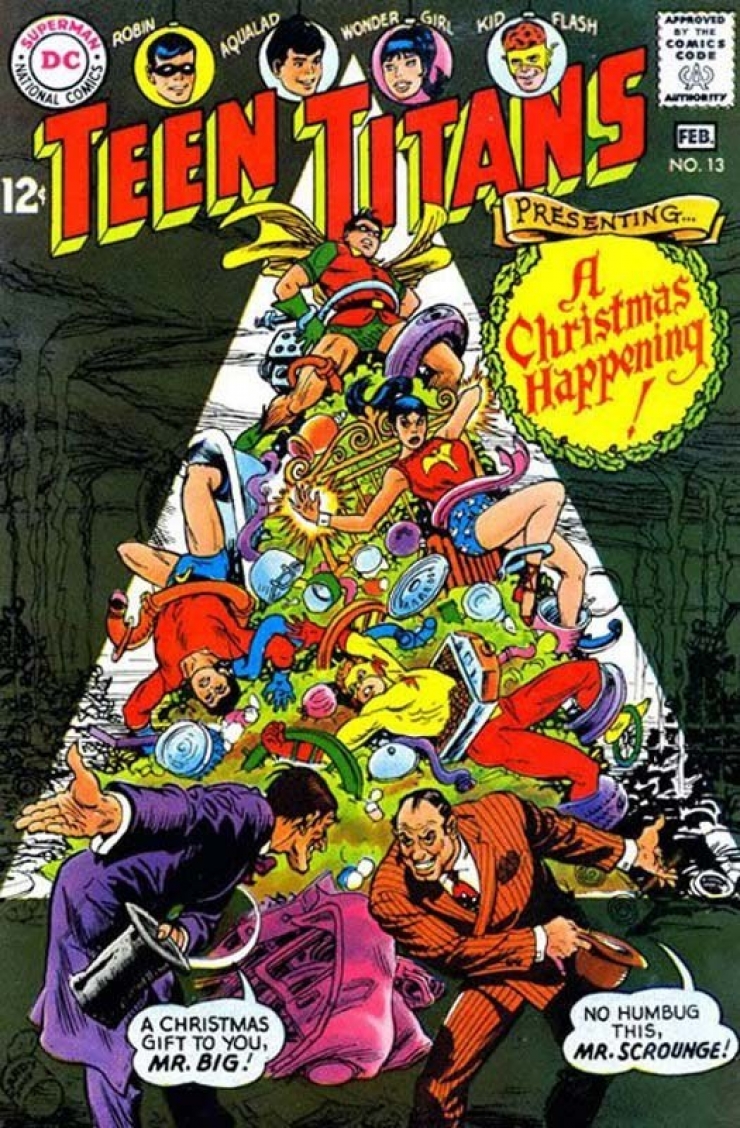 Illustration de l'article : Quand les héros de comic books fêtent Noël (19 photos)