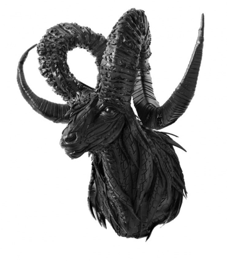 Illustration de l'article : Vous n'imaginerez jamais ce qu'un homme est capable de faire à partir de vieux pneus! Belle créativité!