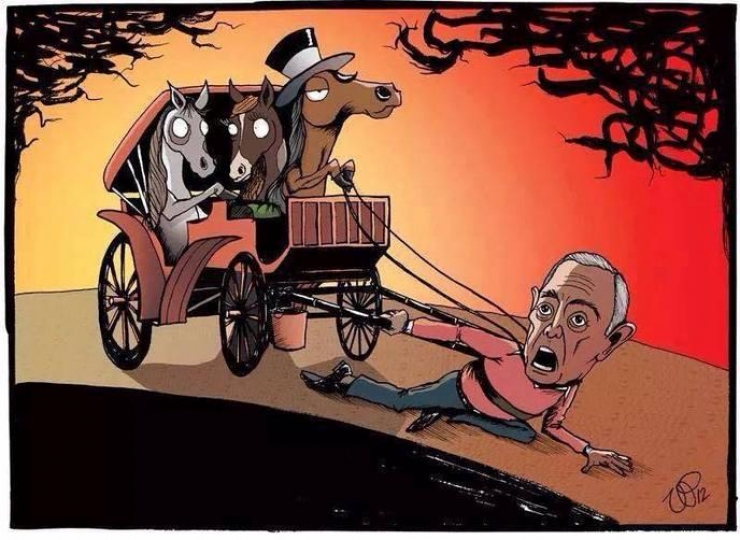 Illustration de l'article : Et si on inversait les r&ocirc;les et que les animaux se comportaient comme des hommes?!