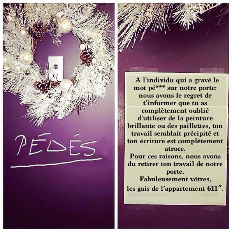 Illustration de l'article : Mieux qu'une gifle, la r&eacute;ponse parfaite de ce couple homo face &agrave; cette insulte!