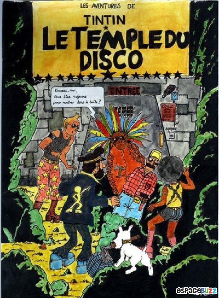 Illustration de l'article : Top 10 des meilleurs détournements de titres de B.D. Tintin