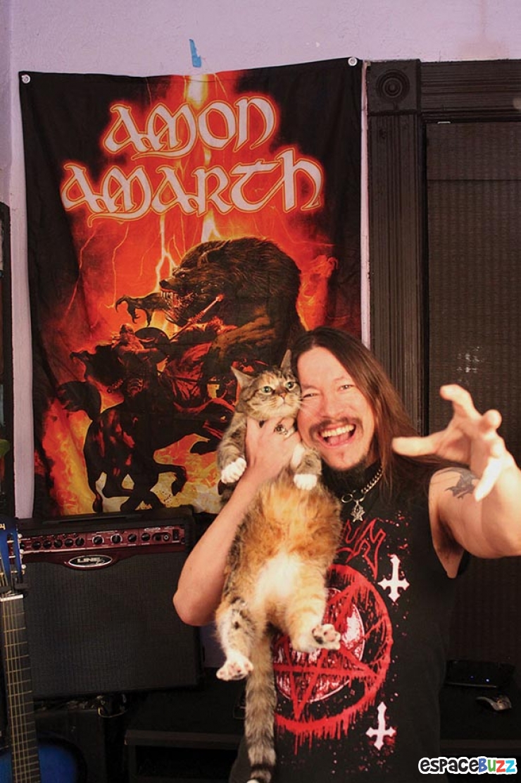 Illustration de l'article : Top 11 des photos les plus attendrissantes entre chats et Métalleux.