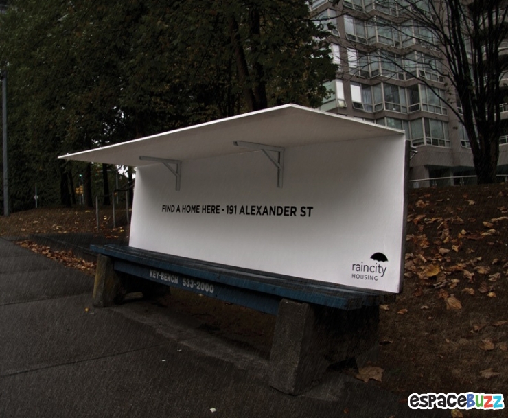 Illustration de l'article : Des bancs réservés aux sans-abris à Vancouver!