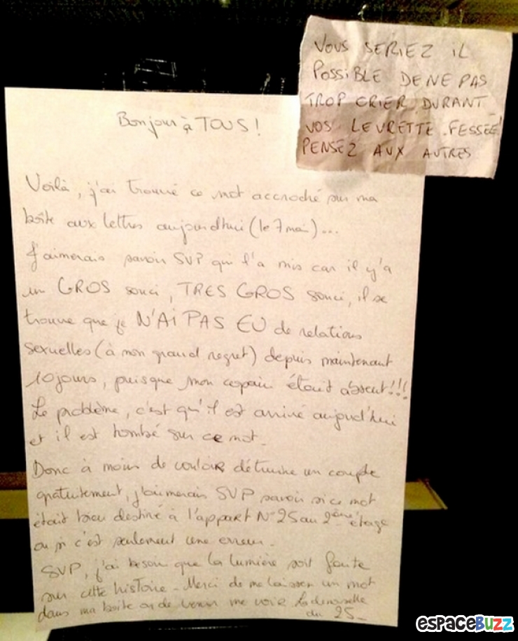 Illustration de l'article : Messages entre Voisins: La petite Gaffe!