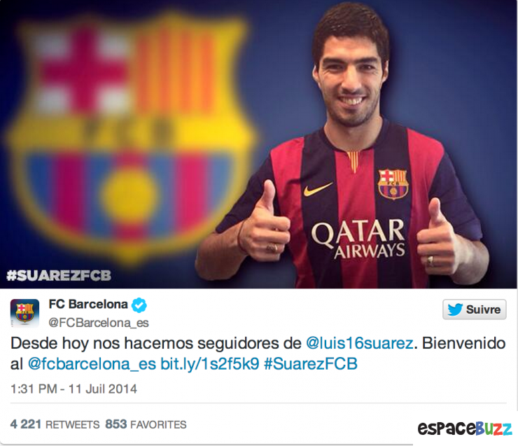 Illustration de l'article : News: Luis Suarez recruté par Barcelone!