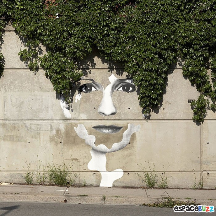 Illustration de l'article : Les 11 meilleures œuvres de street art combinées avec la nature