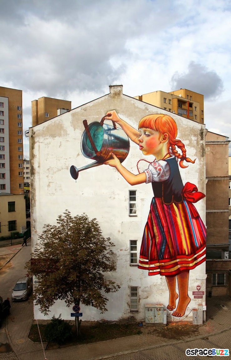 Illustration de l'article : Les 11 meilleures œuvres de street art combinées avec la nature