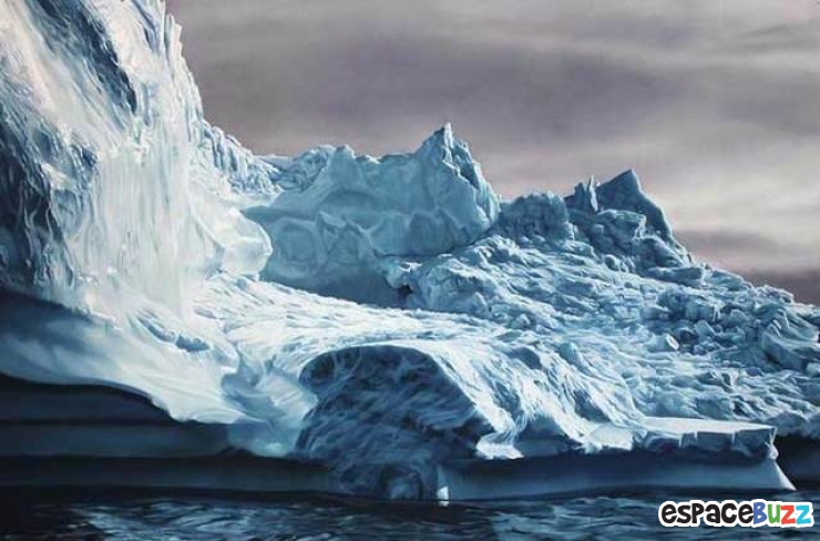 Illustration de l'article : Les tableaux incroyablement réalistes de l’artiste Zaria Forman