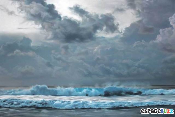 Illustration de l'article : Les tableaux incroyablement réalistes de l’artiste Zaria Forman