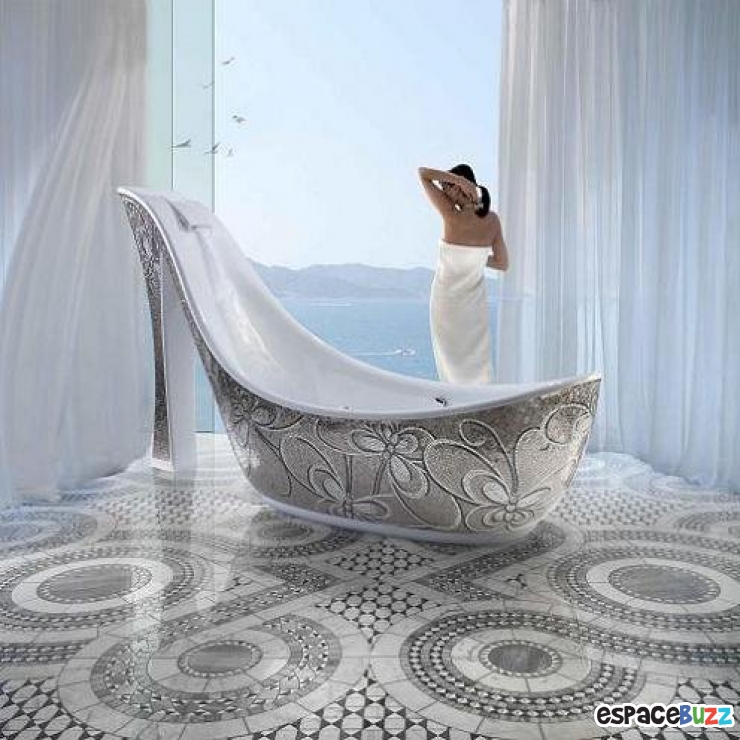 Illustration de l'article : 12 des baignoires les plus originales au monde