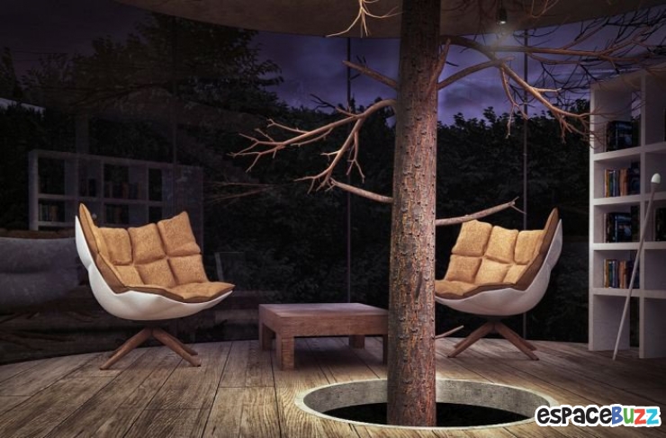 Illustration de l'article : L'incroyable maison dans les bois