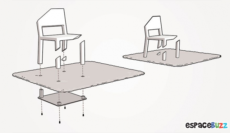 Illustration de l'article : 11 chaises incroyablement originales au design créatif