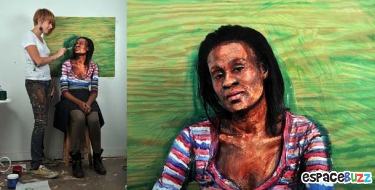 Illustration de l'article : On croirait ces peintures normales mais pourtant quand on les regarde de plus près...