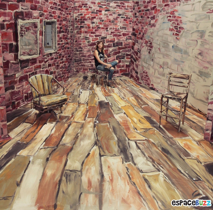 Illustration de l'article : On croirait ces peintures normales mais pourtant quand on les regarde de plus près...