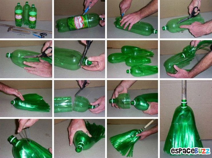 Illustration de l'article : 14 idées déco à base de bouteilles en plastique