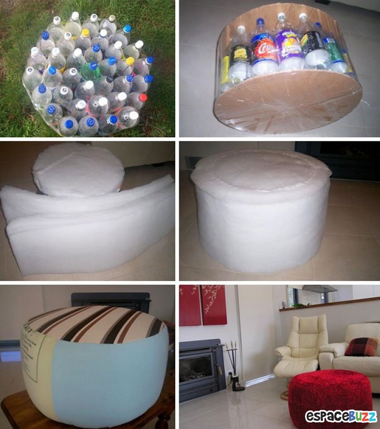 Illustration de l'article : 14 idées déco à base de bouteilles en plastique