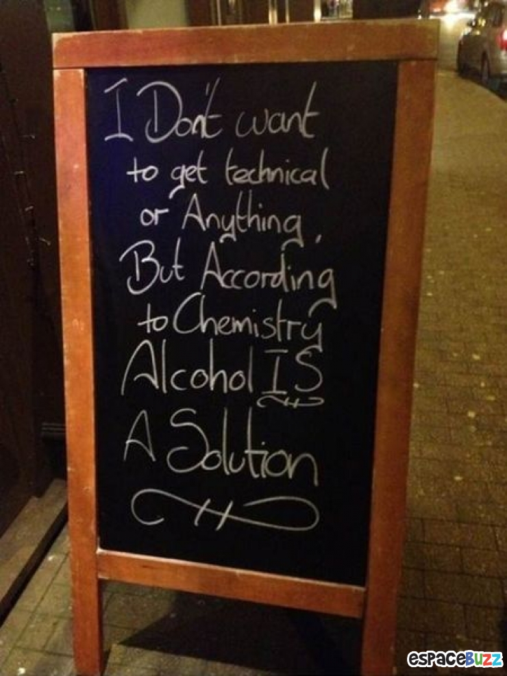 Illustration de l'article : 12 pancartes de bar originales et dr&ocirc;les