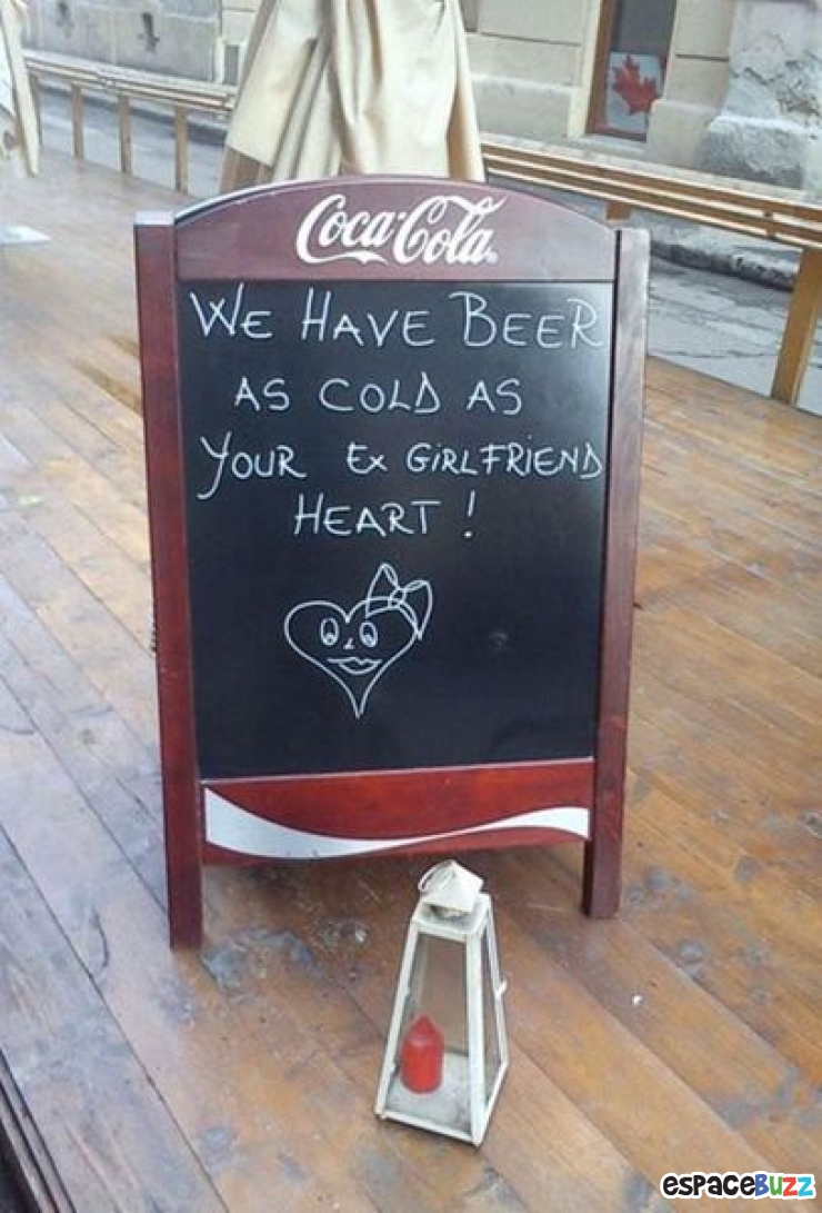 Illustration de l'article : 12 pancartes de bar originales et dr&ocirc;les