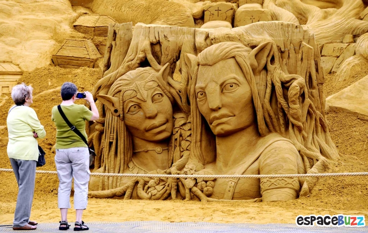 Illustration de l'article : Les 51 Sculptures sur Sable les plus impressionnantes au monde!
