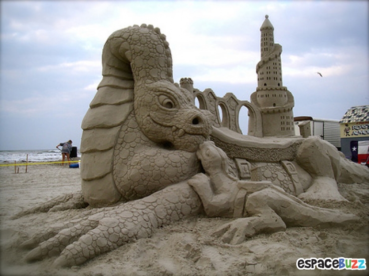 Illustration de l'article : Les 51 Sculptures sur Sable les plus impressionnantes au monde!