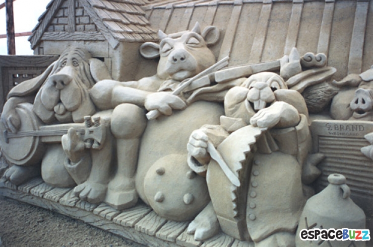 Illustration de l'article : Les 51 Sculptures sur Sable les plus impressionnantes au monde!