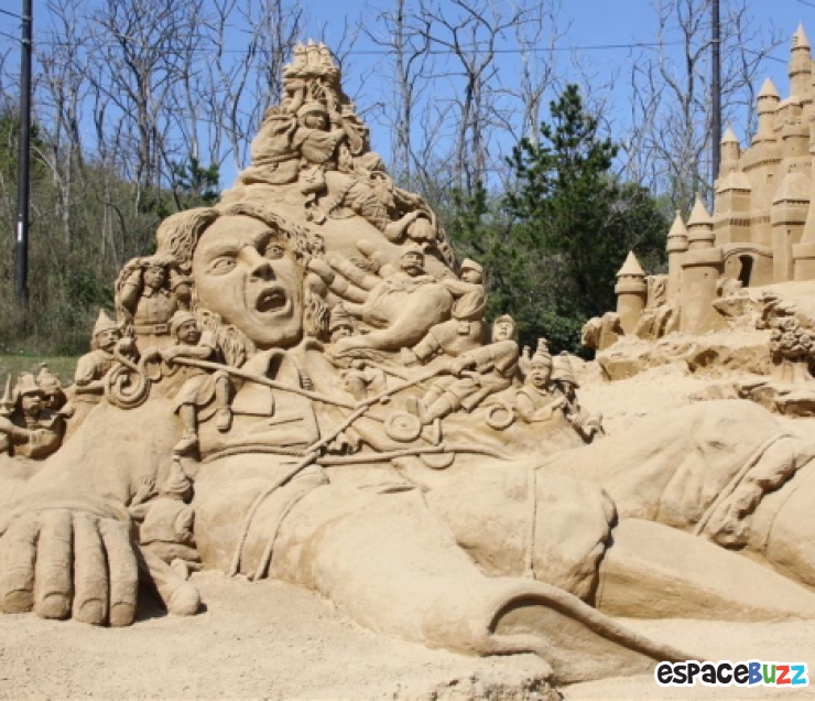 Illustration de l'article : Les 51 Sculptures sur Sable les plus impressionnantes au monde!