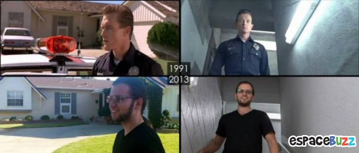 Illustration de l'article : Il se prend en photo sur plusieurs lieux de tournage célèbres