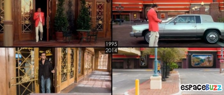 Illustration de l'article : Il se prend en photo sur plusieurs lieux de tournage célèbres