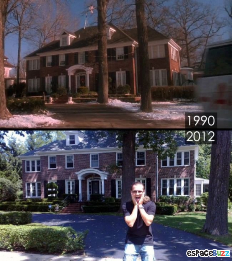 Illustration de l'article : Il se prend en photo sur plusieurs lieux de tournage célèbres