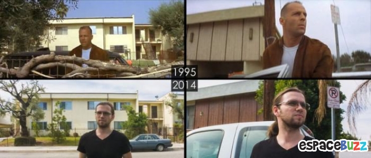 Illustration de l'article : Il se prend en photo sur plusieurs lieux de tournage célèbres