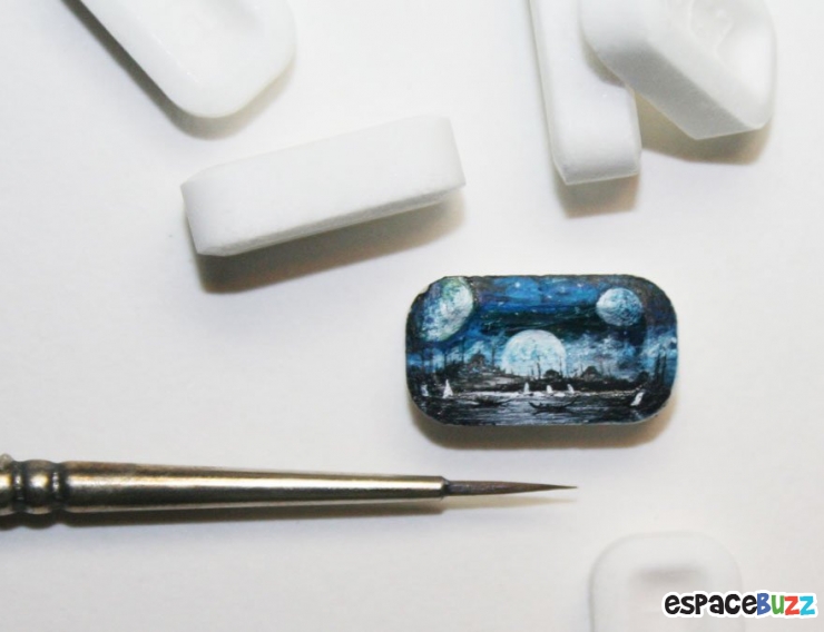 Illustration de l'article : 10 œuvres de micro-art par Hasan Kale