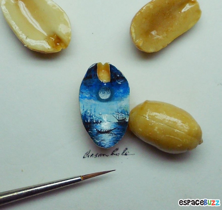 Illustration de l'article : 10 œuvres de micro-art par Hasan Kale