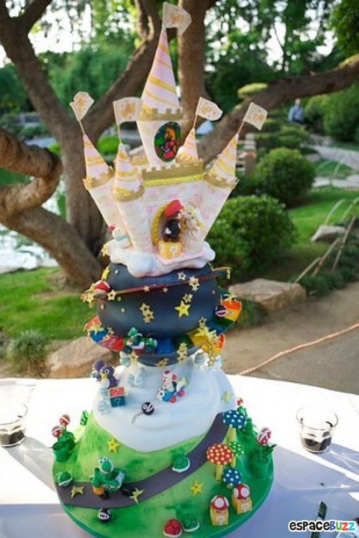 Illustration de l'article : Top 10 des gâteaux de mariage les plus Geek