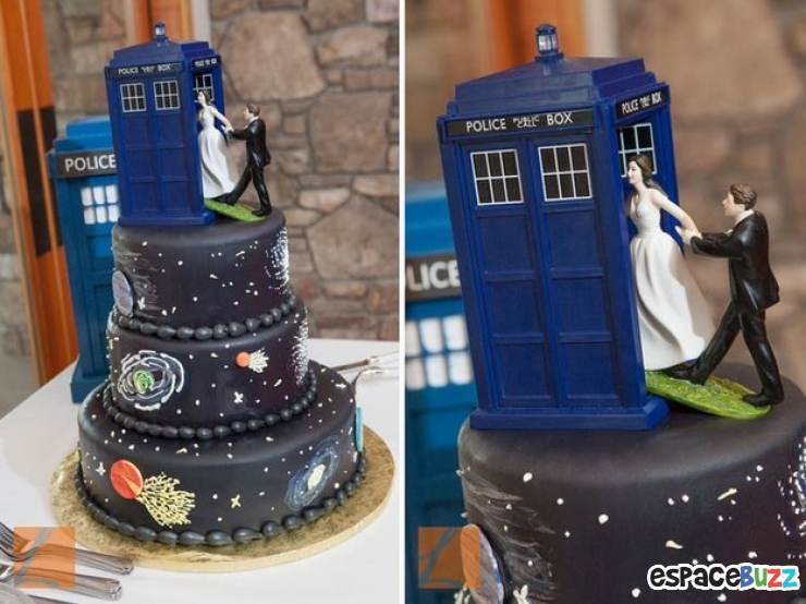 Illustration de l'article : Top 10 des gâteaux de mariage les plus Geek