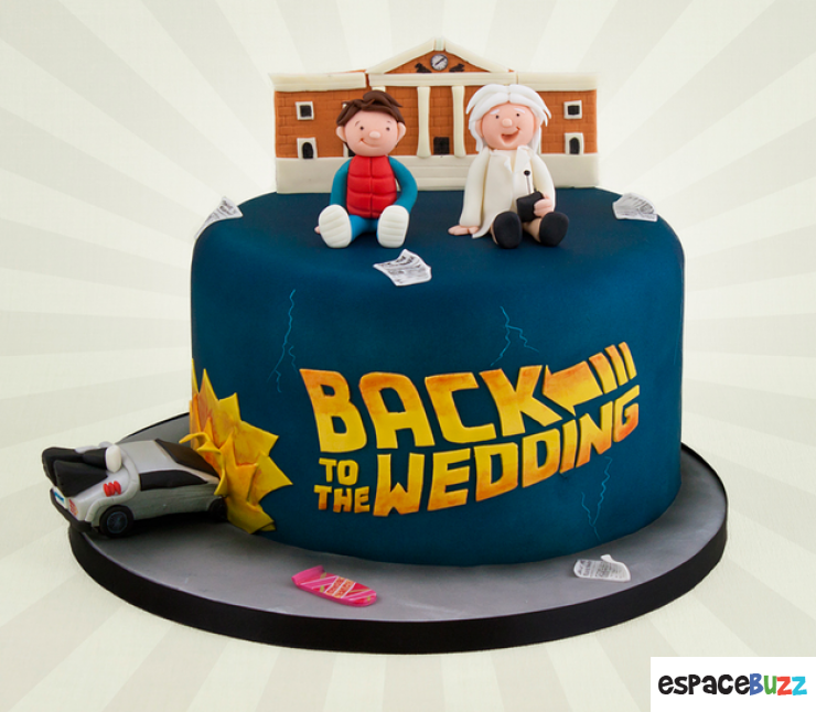 Illustration de l'article : Top 10 des gâteaux de mariage les plus Geek