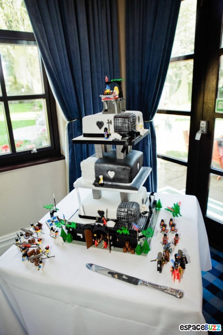 Illustration de l'article : Top 10 des gâteaux de mariage les plus Geek