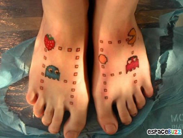Illustration de l'article : Les 10 pires tatouages de pieds.