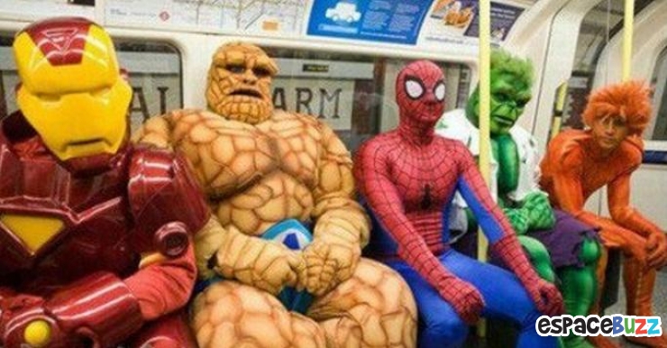 Illustration de l'article : Top 20 des personnes bizarres qu’on risque de croiser dans le métro.