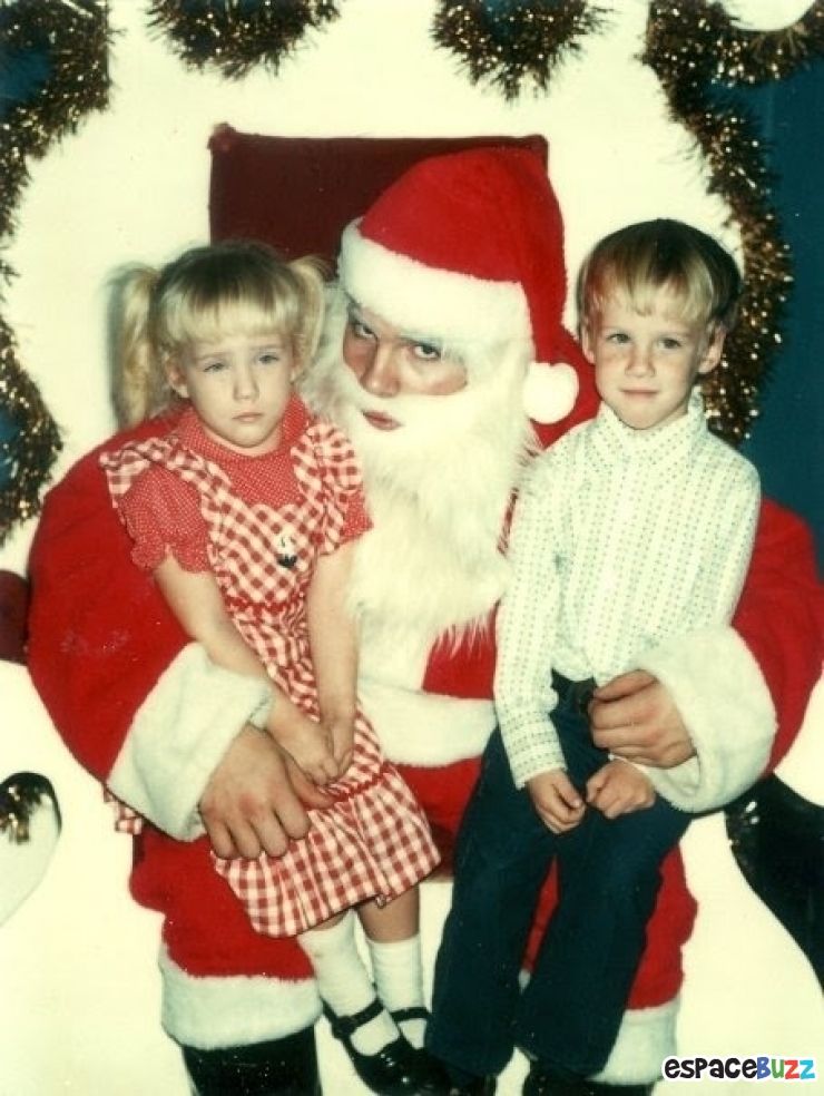 Illustration de l'article : 14 pères Noël que l'on croirait sortis tout droit d'un film d'épouvante