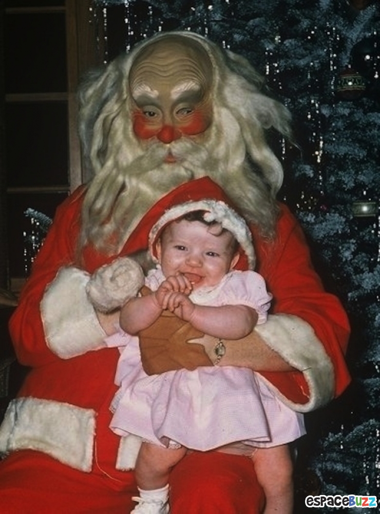 Illustration de l'article : 14 pères Noël que l'on croirait sortis tout droit d'un film d'épouvante