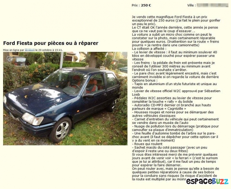 Illustration de l'article : Ford Fiesta (Ferrari) en vente sur le bon coin!