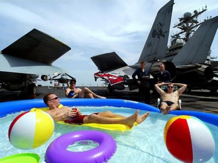 Illustration de l'article : Les militaires ont aussi le sens de l'humour. La preuve avec ces 15 photos